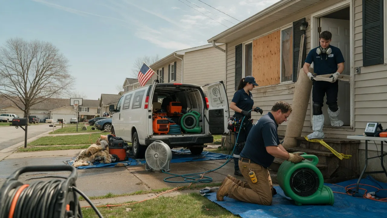 Water Damage Restoration in Roundhill, KY near me
